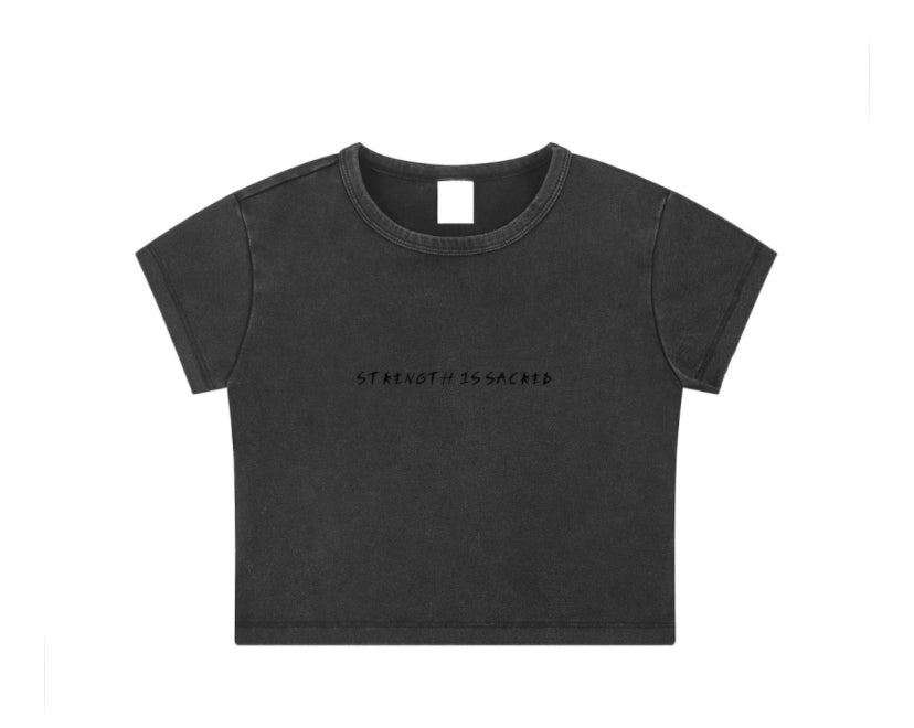 Women’s Sacred Barbell Baby tee