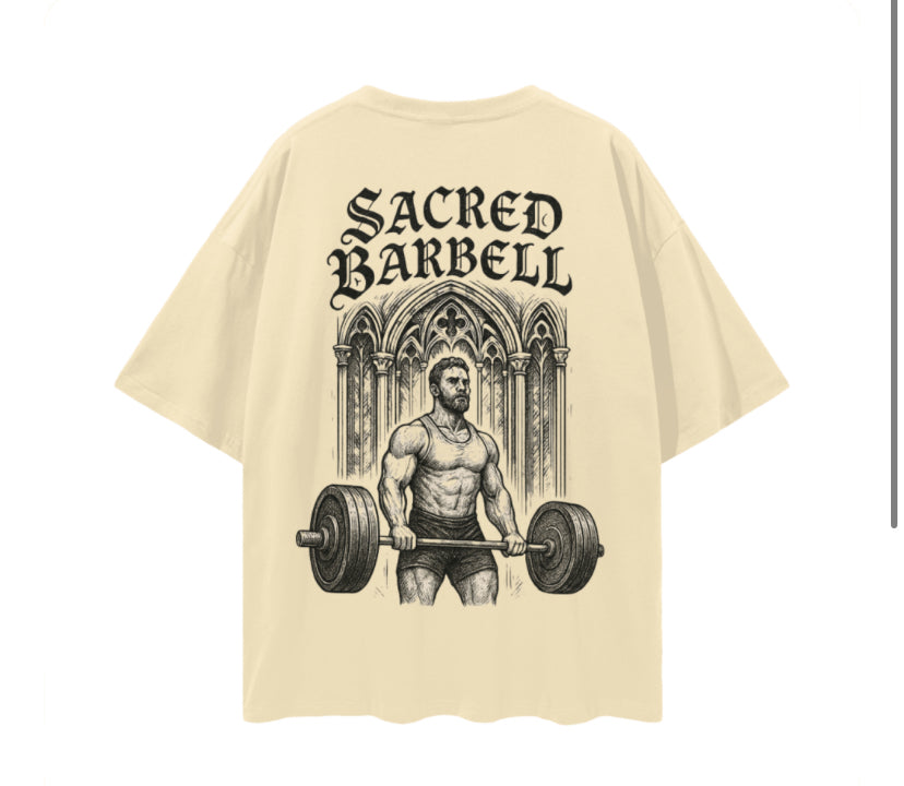 SACRED BARBELL GRAPHIC PUMP COVER