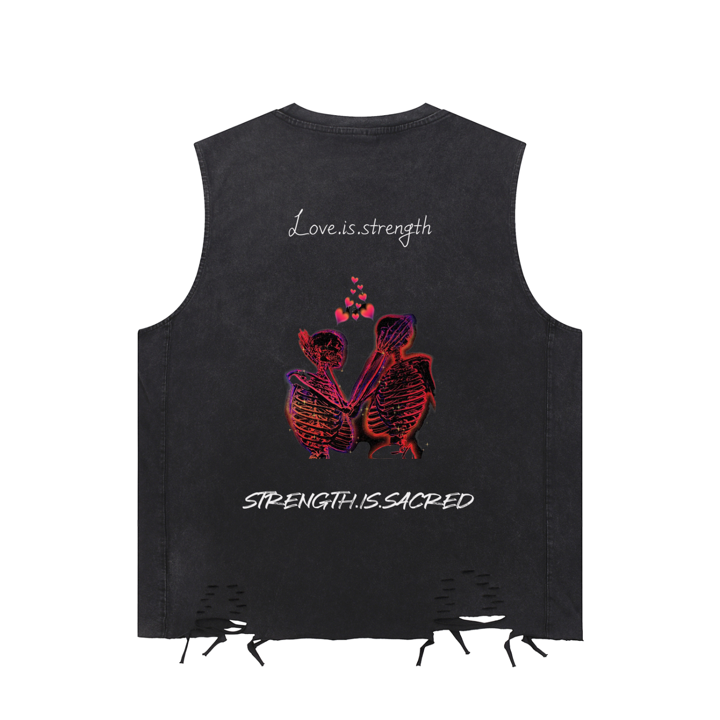 Love is strength Tank Top