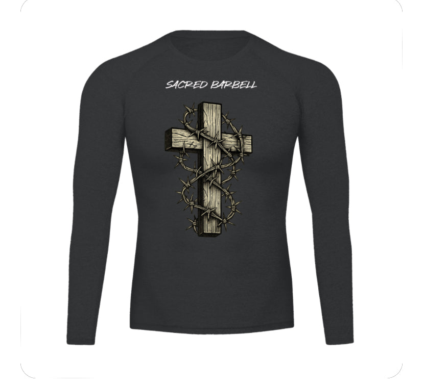 SACRED BARBELL COMPRESSION SHIRT