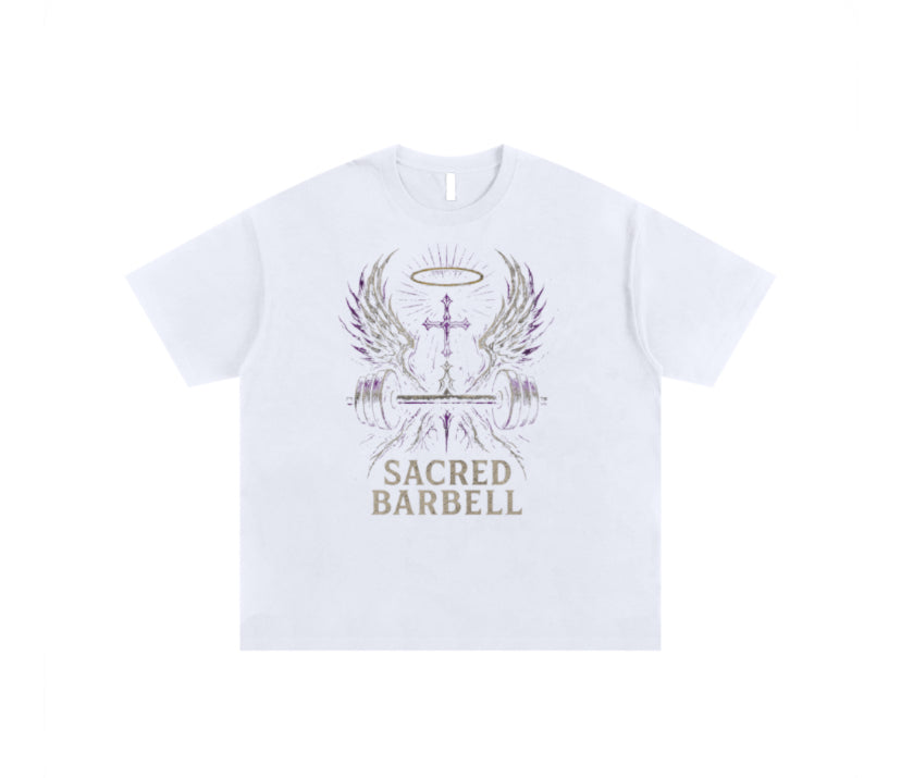 SACRED BARBELL GRAPHIC PUMP COVER
