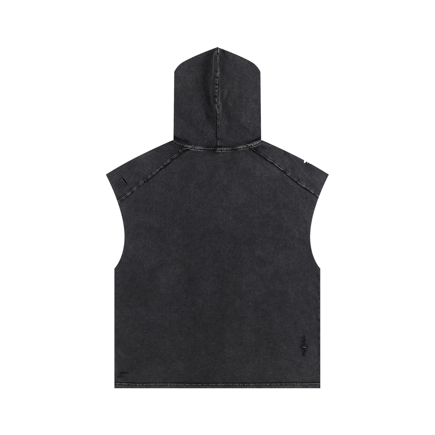 SACRED BARBELL SLEEVELESS HOODIE